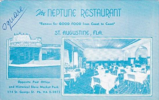 Florida Saint Augustine The Neptune Restaurant