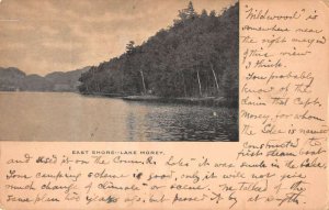 Lake Morey Vermont East Shore Scenic View Vintage Postcard AA50531