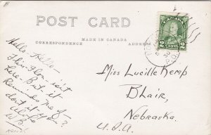 Noranda Quebec QC Que Street Scene Smelter c1930 Real Photo Postcard H37