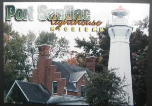 United States - Port Sanilac Lighthouse on Lake Huron.