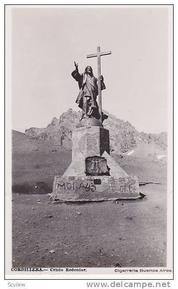 RP, Cordillera- Cristo Redentor, Ciagarreria Buenos Aires, Argentina, 1920-1940s