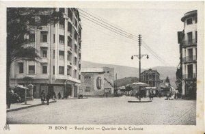Africa Postcard - Algeria - Bone - Rond-Point - Quartier De La Colonne - TZ3046