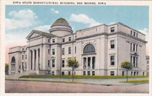 Iowa Des Moines Iowa State Horticultural Building