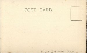 P&O Steamship Co Advertising Games on Deck TURTLE PULL Postcard c1910