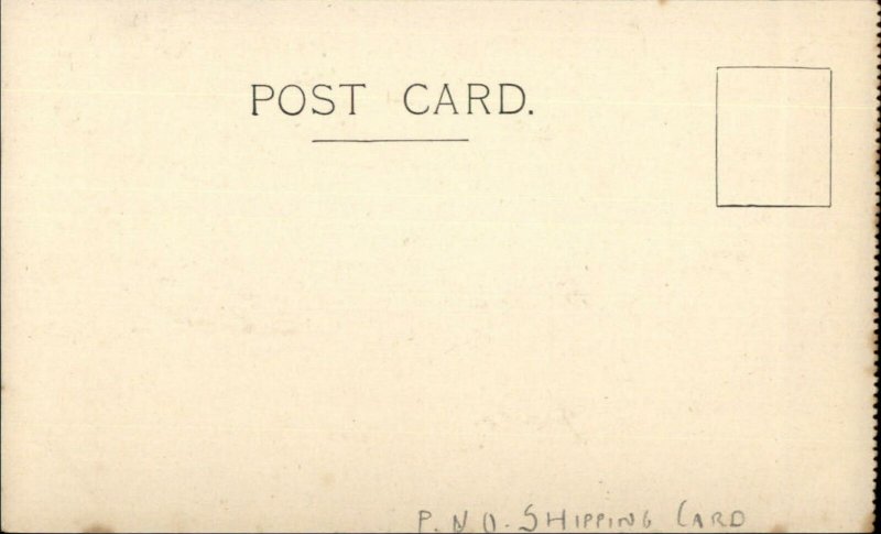 P&O Steamship Co Advertising Games on Deck TURTLE PULL Postcard c1910