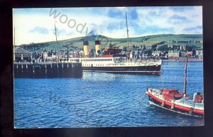 f2284- Scottish Ferry - Duchess of Hamilton at Campbeltown - postcard