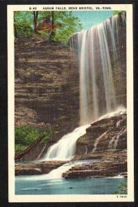 Abram Falls Near Bristol VA TN Post Card  5137