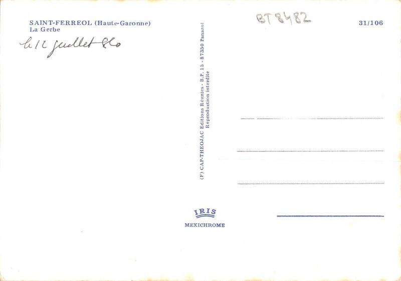 BT8482 Saint Ferreol la gerbe         France