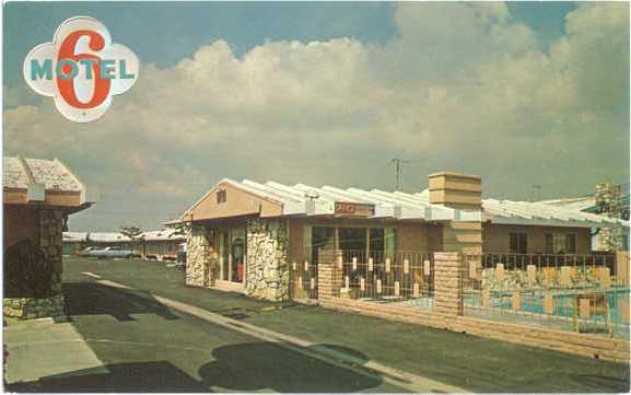 Motel 6, 921 South Beach Blvd. Anaheim, California, CA, Chrome