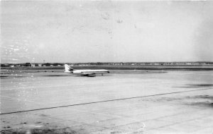 Lot 86 real photo plane airplane airport sabena belgium