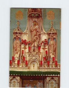 Postcard Altar, Chapel, Saint Joseph's Oratory Of Mount Royal, Montreal, Canada