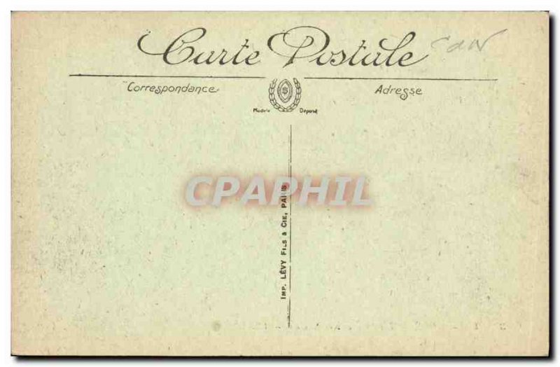 Old Postcard Val Andre Cliffs Towards Nantois