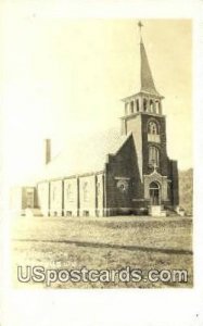 Catholic Church, Real photo - Gays Mill, Wisconsin WI  