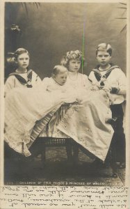 British Royalty Postcard Prince & Princess of Wales