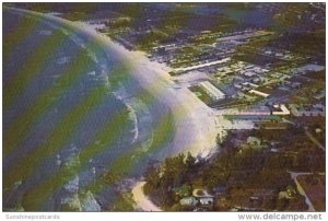 Florida Sarasota Aerial View Of Crescent Beach 1961