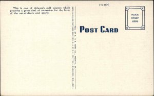 Atlanta GA Georgia Golf Course Vintage Postcard