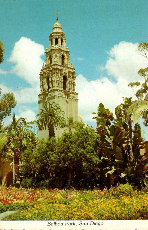 California San Diego Balboa Park The California Tower