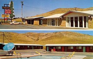 Alpine Texas Ponderosa Inn Multiview Vintage Postcard K35790