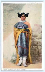 ARIZONA ~ Native American ~ KODEN, a HOPI BELLE c1910s Fred Harvey Postcard