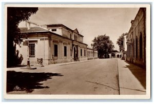 c1940's Cherchell Town Hall Algeria Vintage Unposted RPPC Photo Postcard