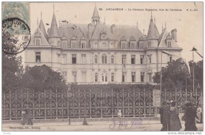 ARCACHON, Gironde, France, 1900-1910's; Le Chateau Deganne, Vue De L'Avenue