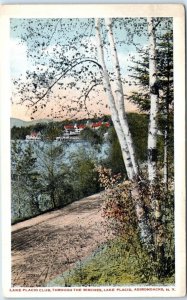 M-83140 Lake Placid Club Through the Birches lake Placid Adirondacks New York