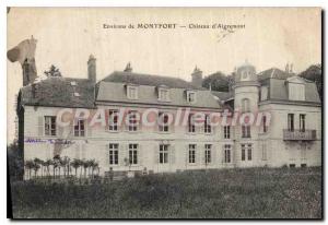 Old Postcard surroundings Montfort Chateau of Aigremont