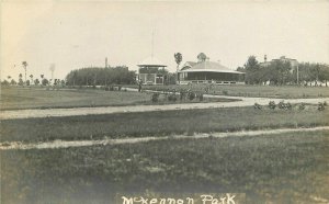 C-1910 Sioux Falls South Dakota McKennon Park RPPC Photo Postcard 20-3012