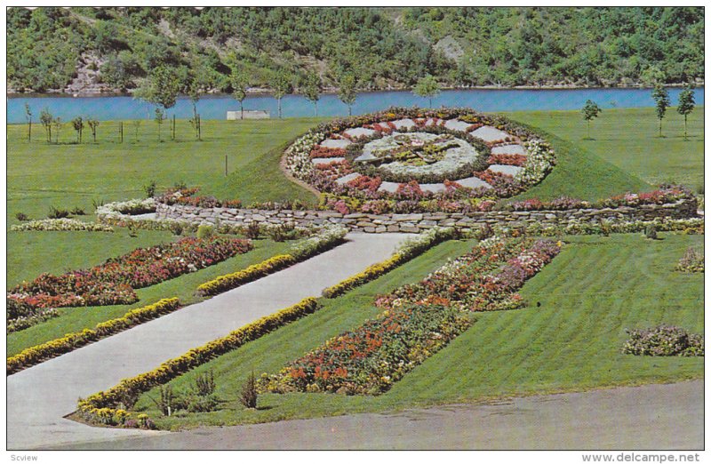 Floral Clock In The Atlantic Provinces, New Brunswick Electric Power Commissi...