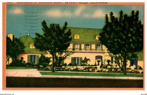 California  Beverly Hills Home of Wallace Berry