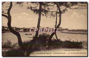 Old Postcard Capbreton The tip of Bouret