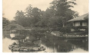 Postcard Sentei Garden Hiroshima Japan