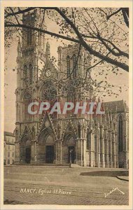 Old Postcard Nancy Coquette the Church St Pierre