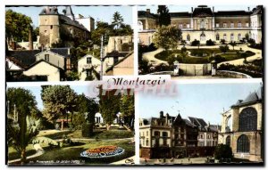 Modern Postcard The castle Montargis L & # 39Hotel Town Square Garden Durzy M...