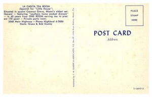 Postcard RESTAURANT SCENE Miami Florida FL AR9708