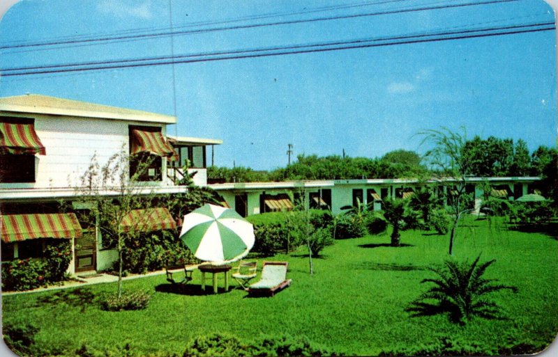 Texas Corpus Christi Broadlawn Motor Hotel 1950