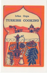 Irfan Orga Turkish Cooking 1968 Book Postcard