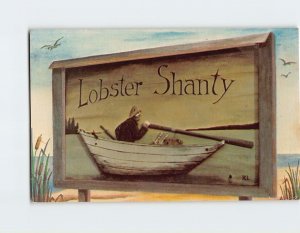 Postcard Lobster Shanty & Shanty Pub Point Pleasant Beach New Jersey USA