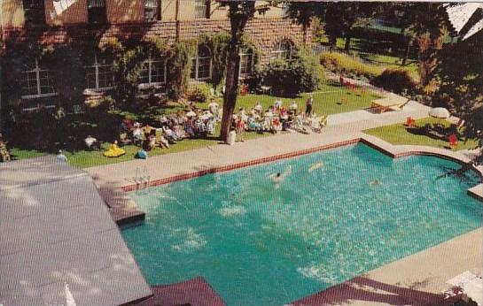 Hotel Colorado With Pool Glenwood Springs Denver Colorado 1957