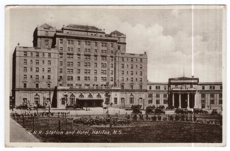 Halifax, N.S., C. N. R. Station and Hotel
