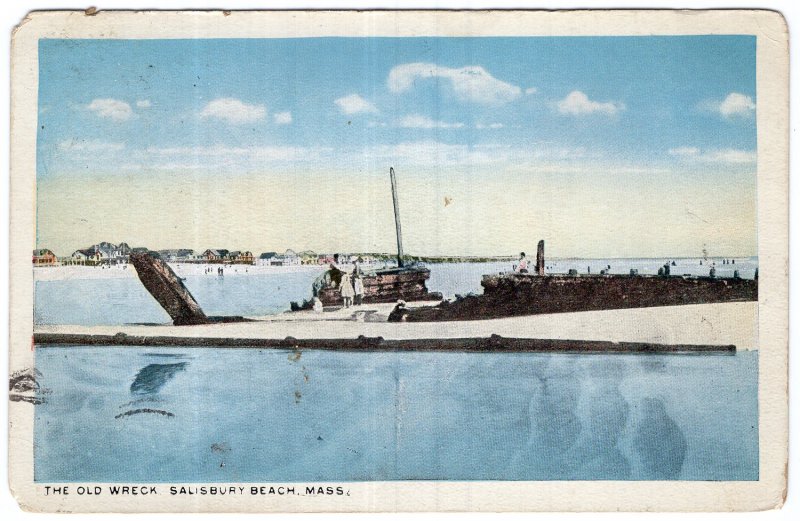 Salisbury Beach, Mass, The Old Wreck