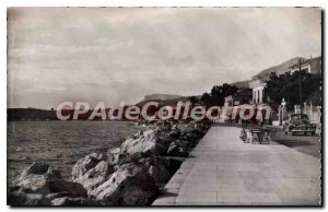 Old Postcard Menton The Promenade