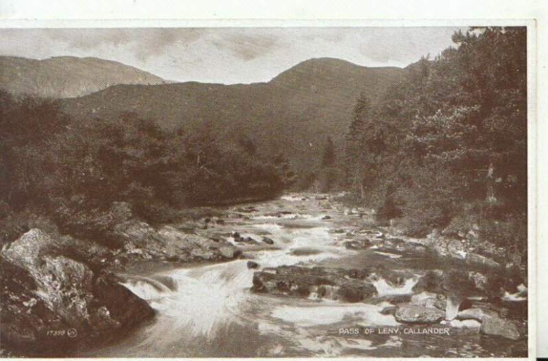 Scotland Postcard - Pass of Leny - Callander - Perthshire - Ref TZ9866