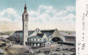 WORCESTER, Massachusetts, PU-1907; Union Station