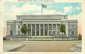 IA, Cedar Rapids, Iowa, County Court House, Wm Baylis No. 23349