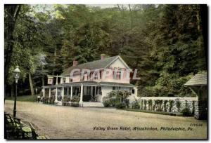 Old Postcard Valley Green Hotel Wissahickon Philadelphia Pa
