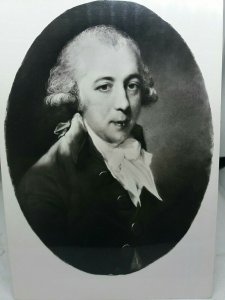 Vintage Portrait Postcard Richard Brinsley Sheridan 1751-1816 John Russell 1788