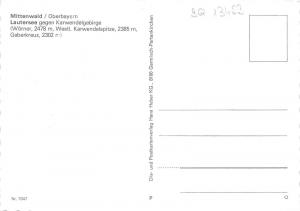 BG13453 mittenwald oberbayern lautersee  germany