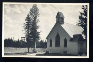 Eustis, Maine/ME Postcard, New Flagstaff Church