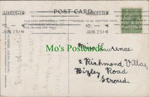 Genealogy Postcard - Lawrence, 2 Richmond Villas, Bisley Road, Stroud RF8537